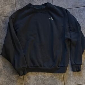 ALO Yoga grey crew Sweater